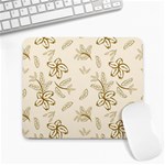 Folk flowers print Floral pattern Ethnic art Large Mousepads Front