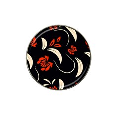 Folk Flowers Print Floral Pattern Ethnic Art Hat Clip Ball Marker (10 Pack) by Eskimos