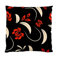 Folk Flowers Print Floral Pattern Ethnic Art Standard Cushion Case (two Sides) by Eskimos