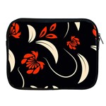 Folk flowers print Floral pattern Ethnic art Apple iPad 2/3/4 Zipper Cases Front