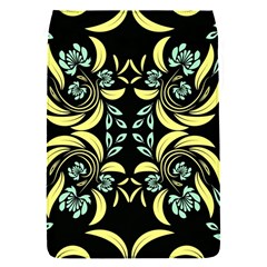 Floral Folk Damask Pattern Fantasy Flowers  Removable Flap Cover (s)