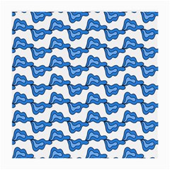 Abstract Waves Medium Glasses Cloth (2 Sides) by SychEva