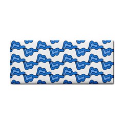 Abstract Waves Hand Towel by SychEva