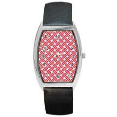 Abstract Cookies Barrel Style Metal Watch by SychEva