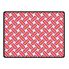 Abstract Cookies Double Sided Fleece Blanket (small)  by SychEva