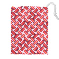 Abstract Cookies Drawstring Pouch (5xl) by SychEva