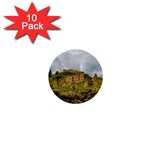 Ancient Mystras Landscape, Peloponnese, Greece 1  Mini Buttons (10 pack)  Front