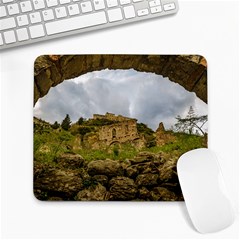 Ancient Mystras Landscape, Peloponnese, Greece Large Mousepads by dflcprintsclothing