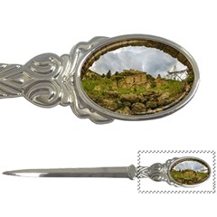 Ancient Mystras Landscape, Peloponnese, Greece Letter Opener by dflcprintsclothing