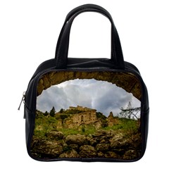 Ancient Mystras Landscape, Peloponnese, Greece Classic Handbag (one Side) by dflcprintsclothing