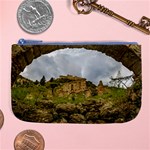 Ancient Mystras Landscape, Peloponnese, Greece Large Coin Purse Front