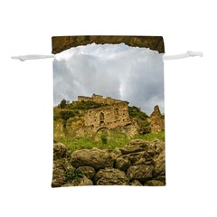 Ancient Mystras Landscape, Peloponnese, Greece Lightweight Drawstring Pouch (m) by dflcprintsclothing