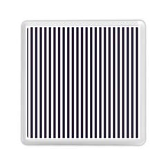 Minimalistic Black And White Stripes, Vertical Lines Pattern Memory Card Reader (square) by Casemiro