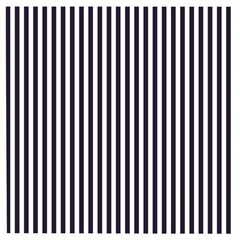 Minimalistic Black And White Stripes, Vertical Lines Pattern Wooden Puzzle Square by Casemiro