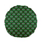 Beetle Eyes Standard 15  Premium Round Cushions Front