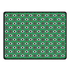 Beetle Eyes Double Sided Fleece Blanket (small)  by SychEva