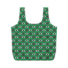 Beetle Eyes Full Print Recycle Bag (m) by SychEva