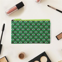 Beetle Eyes Cosmetic Bag (xs) by SychEva