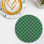 Beetle Eyes UV Print Round Tile Coaster Front