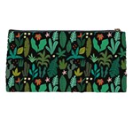 Exotic Leaves and Cactus Pencil Case Back