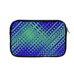 Blue Green Tiling  Apple Macbook Pro 13  Zipper Case by lujastyles