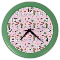 Office Time Color Wall Clock by SychEva