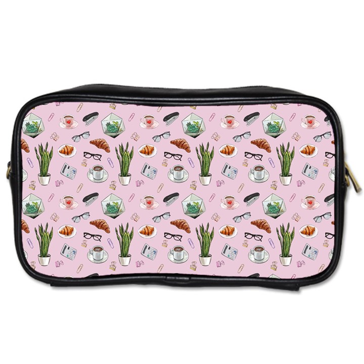 Office Time Toiletries Bag (Two Sides)