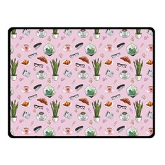 Office Time Fleece Blanket (small) by SychEva