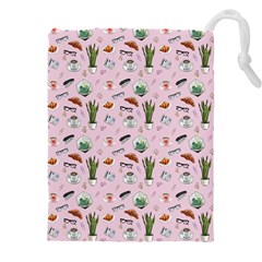 Office Time Drawstring Pouch (4xl) by SychEva