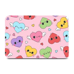 Kawaii Hearts Pattern Plate Mats by lisamaisak