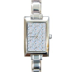 Office Rectangle Italian Charm Watch by SychEva