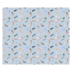 Office Double Sided Flano Blanket (small)  by SychEva