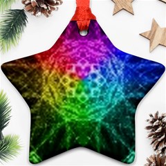 Fractal Design Ornament (star) by Sparkle