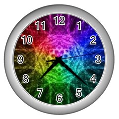 Fractal Design Wall Clock (silver) by Sparkle