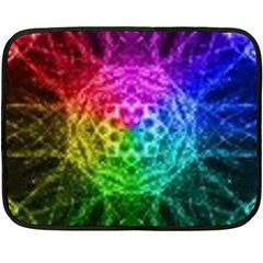 Fractal Design Fleece Blanket (mini) by Sparkle