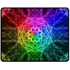 Fractal Design Fleece Blanket (medium)  by Sparkle