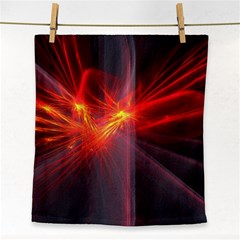 Fractal Face Towel by Sparkle