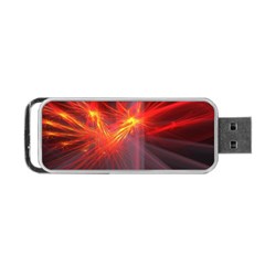 Fractal Portable Usb Flash (one Side) by Sparkle