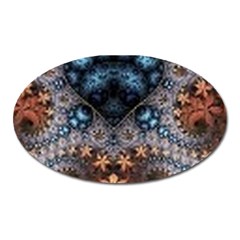 Fractal Oval Magnet by Sparkle