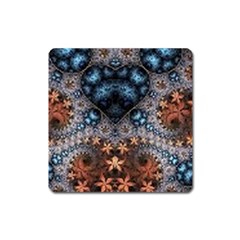 Fractal Square Magnet by Sparkle