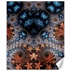 Fractal Canvas 8  X 10  by Sparkle