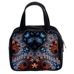 Fractal Classic Handbag (two Sides) by Sparkle