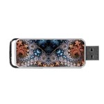 Fractal Portable USB Flash (Two Sides) Back