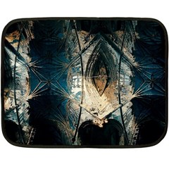 Fractal Double Sided Fleece Blanket (mini)  by Sparkle