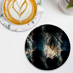 Fractal Uv Print Round Tile Coaster