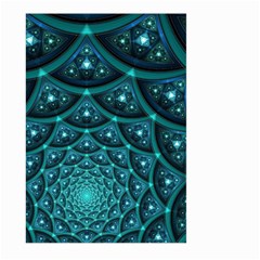 Fractal Large Garden Flag (two Sides) by Sparkle