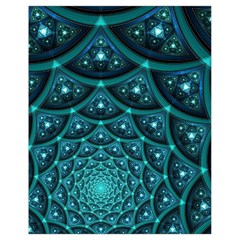 Fractal Drawstring Bag (small) by Sparkle