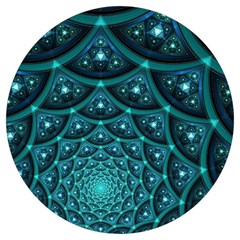 Fractal Round Trivet by Sparkle