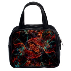 Fractal Classic Handbag (two Sides) by Sparkle