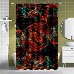 Fractal Shower Curtain 48  X 72  (small)  by Sparkle